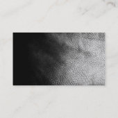 シンプルブラックレッドグレープレーンモダン名刺 名刺 (裏面)