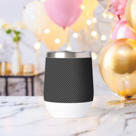 シンプルブラック&スモーキーブラック狭い対角ストライプ角