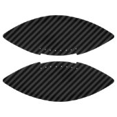 シンプルブラック&スモーキーブラック狭い対角ストライプ角 アメリカンフットボール (パネル)