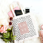 シンプルブラック&ピンクラブ |すべてのユーザーを評価する トートバッグ<br><div class="desc">シンプルブラック&ピンクラブ |すべてのユーザーを評価する</div>