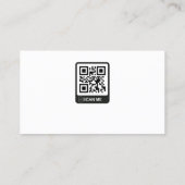 シンプルブラック&ホワイト不動産仲介業者実在エステートエージェント 名刺 (裏面)