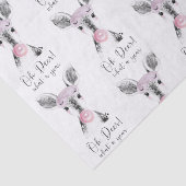 シンプルブラック&ホワイトOh Deer What A Year引用文 薄葉紙 (詳細)