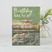 シンプルブランチBbqバックヤード86歳 招待状 (スタンド正面)