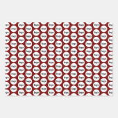 シンプルブランディングロゴ ラッピングペーパーシート (正面3)