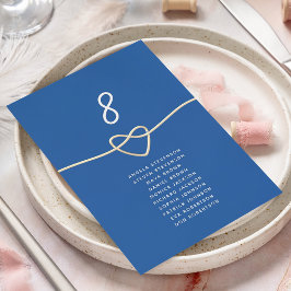 シンプルブルーの結婚式