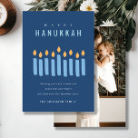 シンプルブルーイエローキャンドルHappy Hanukkah写真 シーズンカード<br><div class="desc">これもし以上のカスタマイズが必要な場合は感じ、yellowfebstudio@gmail.comで自由にメッセージを送ってください。</div>