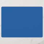 シンプルブルーウィークリーグラデーションクスクールスケジュール (裏面)