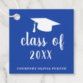 シンプルブルーモルタルボモダンード フェイバータグ (正面)