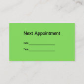 シンプルプラントの名刺 名刺 (裏面)