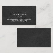 シンプルプレイングレープロフェッショナルユニーク 名刺 (正面/裏面)