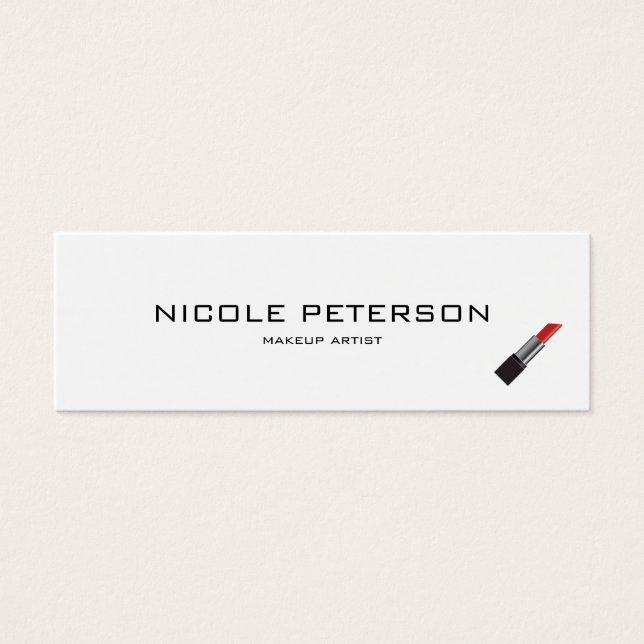 シンプルプレインモダンメイクアーティストアポイントメント (正面)