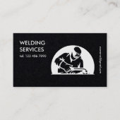 シンプルプレミアム溶接機 名刺 (正面)