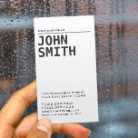 シンプルプレーン　フォトグラファー　名刺 名刺<br><div class="desc">シンプルで明白なカメラマンの名刺。</div>