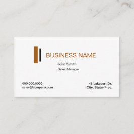 シンプルプロフェッショナルの名刺テンプレート 名刺