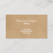 シンプルプロフェッショナルアポイントメントリマインダーカード 予約カード (裏面)