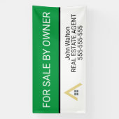 シンプルプロフェッショナルエテ実在ート不動産仲介業者マーケティング 横断幕 (縦)