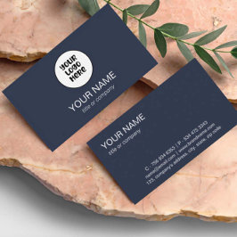 シンプルプロフェッショナルエレガントカスタムロゴミニマリスト 名刺