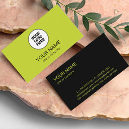 シンプルプロフェッショナルエレガントカスタムロゴミニマリスト 名刺