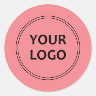 シンプルプロフェッショナルカスタムステッカー ラウンドシール