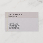 シンプルプロフェッショナルコンサエレガントルタントラグジュアリ 名刺 (正面)