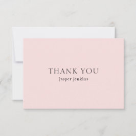 シンプルプロフェッショナルミニマルモダン サンキューカード