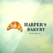 シンプルプロフェッショナルモダンの新ベーカリーエコ ウィンドウサイン (シート3)