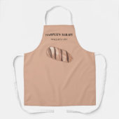 シンプルプロフェッショナルモダンの新ベーカリーエコ エプロン (正面)