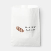 シンプルプロフェッショナルモダンの新ベーカリーエコ フェイバーバッグ (正面)