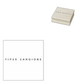 シンプルプロフェッショナルモダンタイポグラフィブランドロゴ ラバースタンプ (押印)