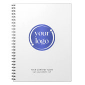 シンプルプロフェッショナルモダンロゴ ノートブック (正面)