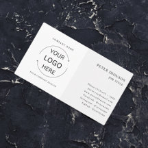 シンプルプロフェッショナルモダン会社のロゴ