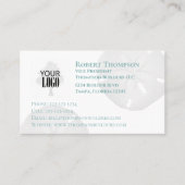 シンプルプロフェッショナルロゴテンプレートの追加B 名刺 (正面)