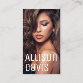 シンプルプロフェッショナル写真 名刺 (正面)