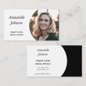 シンプルプロフェッショナル写真 名刺 (正面/裏面)