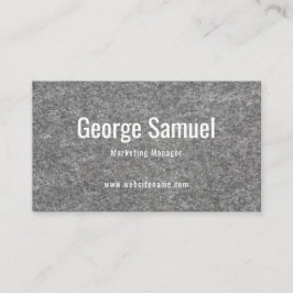 シンプルプロフェッショナル名エレガントジョブのタイトル 名刺