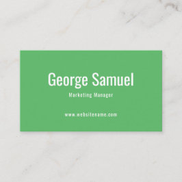 シンプルプロフェッショナル名エレガントジョブのタイトル 名刺