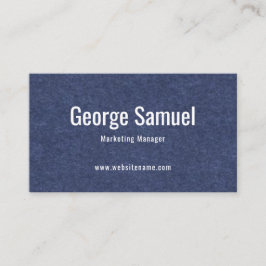 シンプルプロフェッショナル名エレガントジョブのタイトル 名刺