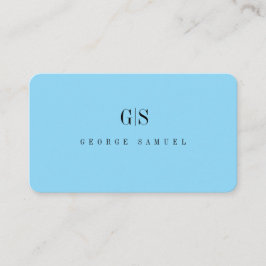 シンプルプロフェッショナル名エレガントジョブのタイトル 名刺