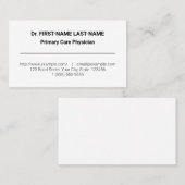 シンプルプロフェッショナル名刺 名刺 (正面/裏面)