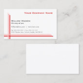 シンプルプロフェッショナル名刺 名刺 (正面/裏面)