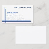 シンプルプロフェッショナル名刺 名刺 (正面/裏面)