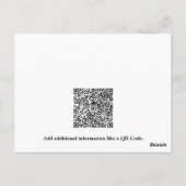 シンプルプロフェッショナル実在不動産の売却 ポストカード (裏面)