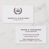 シンプルプロフェッショナル弁護士法律事務所 名刺 (正面/裏面)