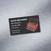シンプルプロフェッショナル自動修復整備士 マグネット名刺 (インサイチュ)