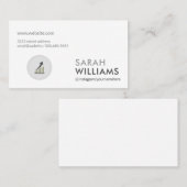 シンプルプロフェッショナル | マーケティング企業の 名刺 (正面/裏面)