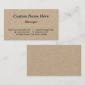 シンプルプロフェッショナル、名刺 名刺 (正面/裏面)