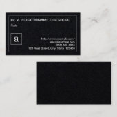 シンプルプロフェッショナル、名刺 名刺 (正面/裏面)