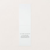 シンプルプロフェッショナル/ （青） 名刺 (内部フラット)