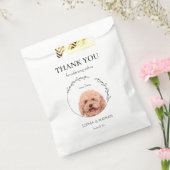 シンプルプードル結婚ドッグ フェイバーバッグ (封をした状態)