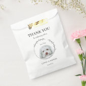 シンプルプードル結婚ドッグ フェイバーバッグ (封をした状態)